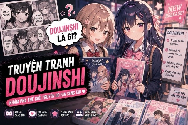 truyen-tranh-doujinshi-la-gi